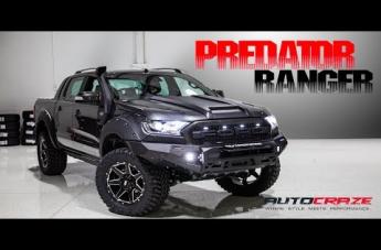 FORD RANGER GD06 GLOSS BLACK MILLED